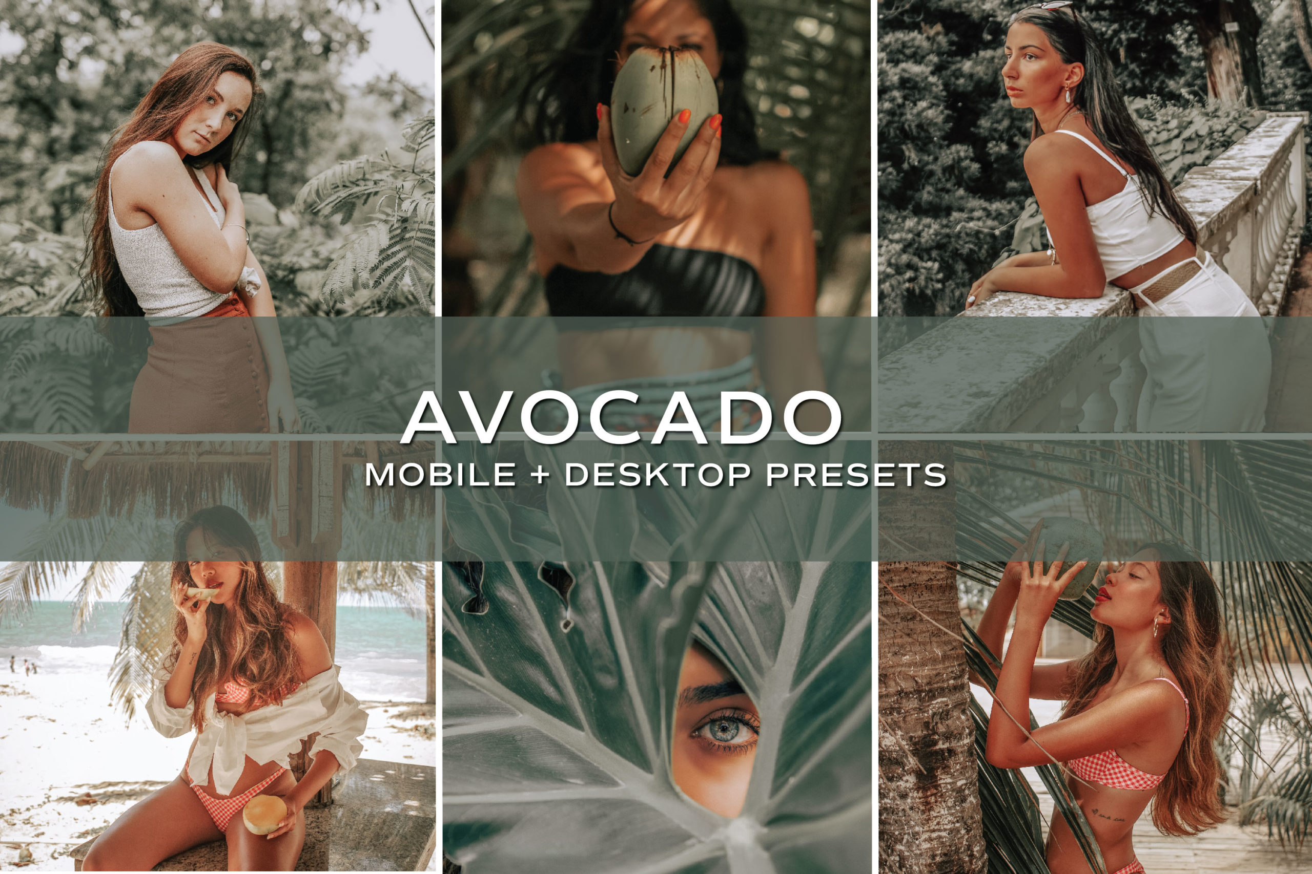 5 Avocado Lightroom Presets | Mobile + Desktop