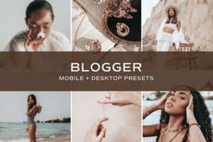 5 Blogger Lightroom Presets | Mobile + Desktop