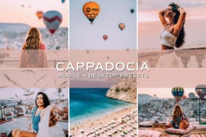 5 Cappadocia Lightroom Presets | Mobile + Desktop