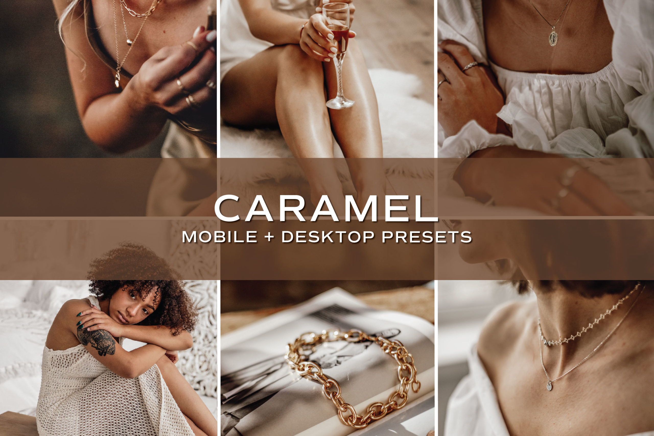 5 Caramel Lightroom Presets | Mobile + Desktop