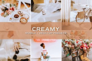 5 Creamy Lightroom Presets | Mobile + Desktop