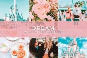 5 Dream Lightroom Presets | Mobile + Desktop