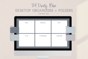 Dusty Blue Mac Wallpaper