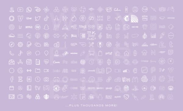 9500+ Pastel iOS App Icons - Image 4