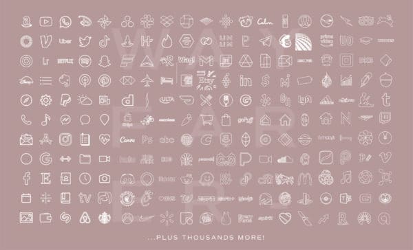 10,000+ Mauve iOS App Icons - Image 4