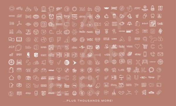9500+ Neutral Pink iOS App Icons - Image 4
