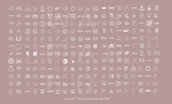 10,000+ Mauve iOS App Icons - Image 3