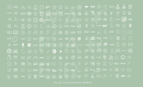 17000+ Green iOS App Icons - Image 4