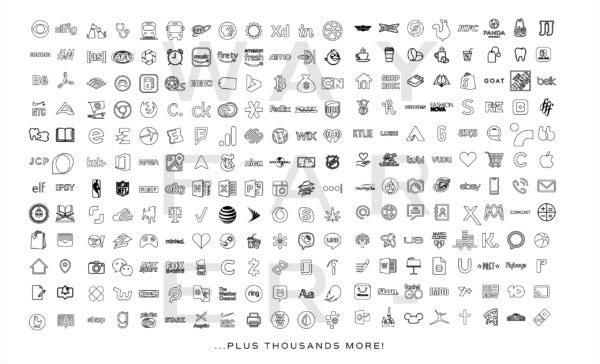 2500+ White iOS App Icons - Image 3