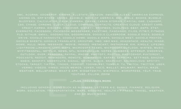 17000+ Green iOS App Icons - Image 5