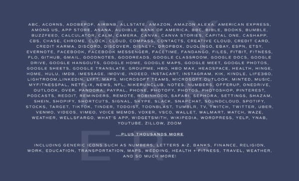 10,000+ Winter iOS App Icons - Image 5