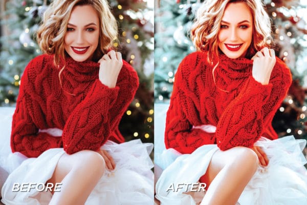 5 Holiday Lightroom Presets | Mobile + Desktop - Image 4