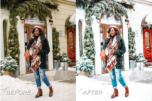 5 Holiday Lightroom Presets | Mobile + Desktop - Image 5