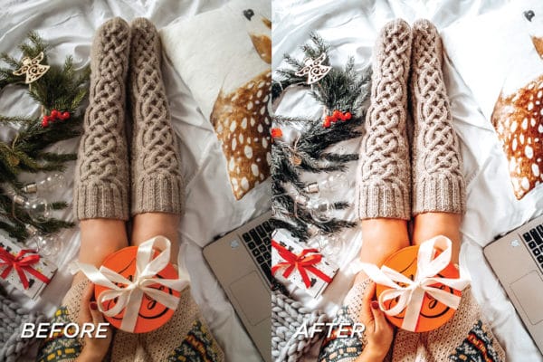 5 Holiday Lightroom Presets | Mobile + Desktop - Image 8