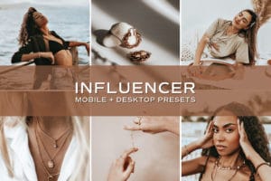 5 Influencer Lightroom Presets | Mobile + Desktop