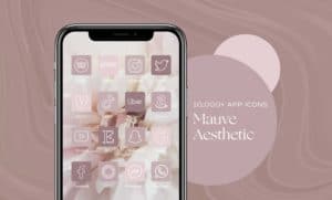 10,000+ Mauve iOS App Icons