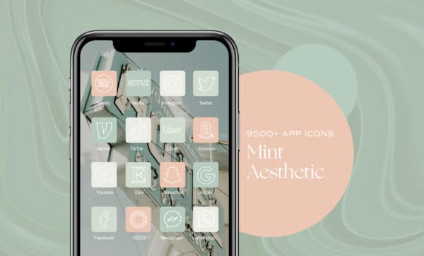 9500+ Mint iOS App Icons