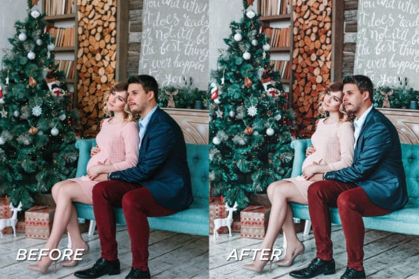 5 Mistletoe Lightroom Presets | Mobile + Desktop - Image 4