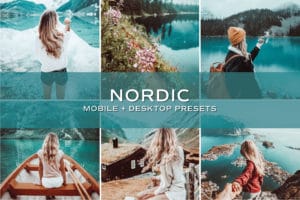 5 Nordic Lightroom Presets | Mobile + Desktop
