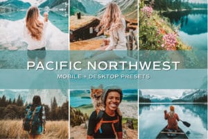 5 Pacific Northwest Lightroom Presets | Mobile + Desktop
