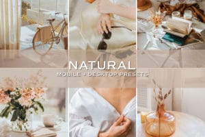 5 Natural Lightroom Presets | Mobile + Desktop