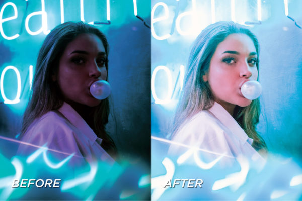 5 Neon Lightroom Presets | Mobile + Desktop - Image 4