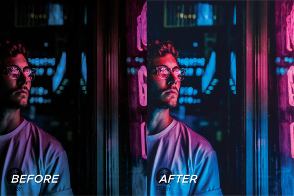 5 Neon Lightroom Presets | Mobile + Desktop - Image 9