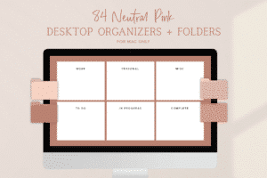 Neutral Pink Mac Wallpaper