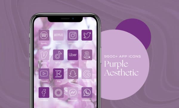 9500+ Purple iOS App Icons