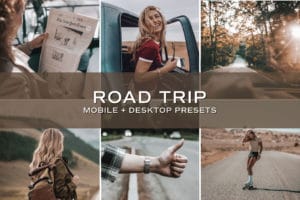 5 Road Trip Lightroom Presets | Mobile + Desktop