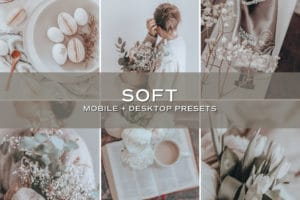 5 Soft Lightroom Presets | Mobile + Desktop