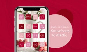 9500+ Strawberry iOS App Icons