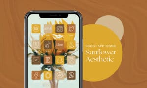 9500+ Sunflower iOS App Icons