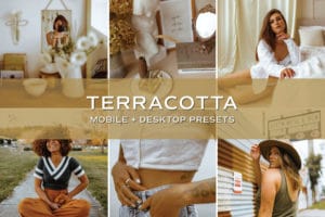 5 Terracotta Lightroom Presets | Mobile + Desktop