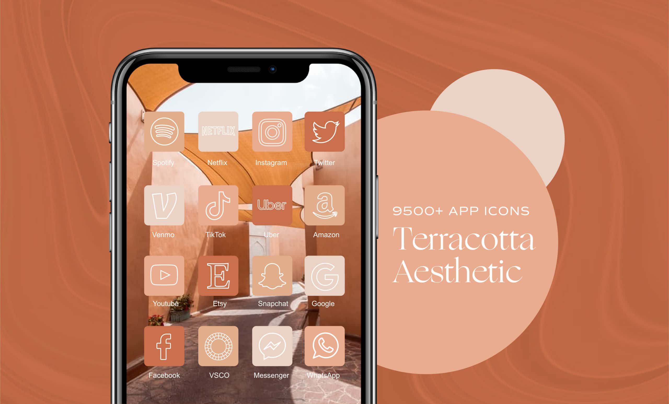9500+ Terracotta iOS App Icons