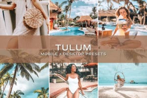5 Tulum Lightroom Presets | Mobile + Desktop