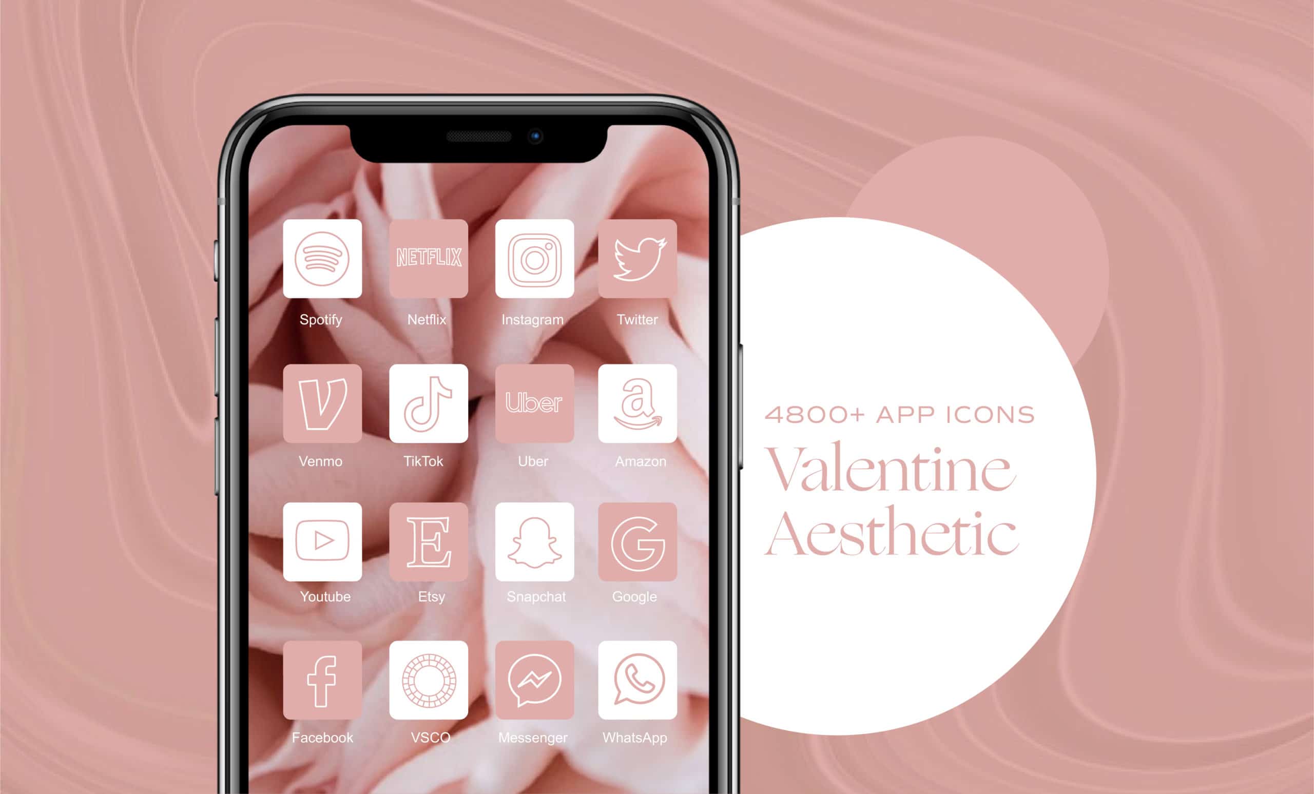 4800+ Valentine iOS App Icons