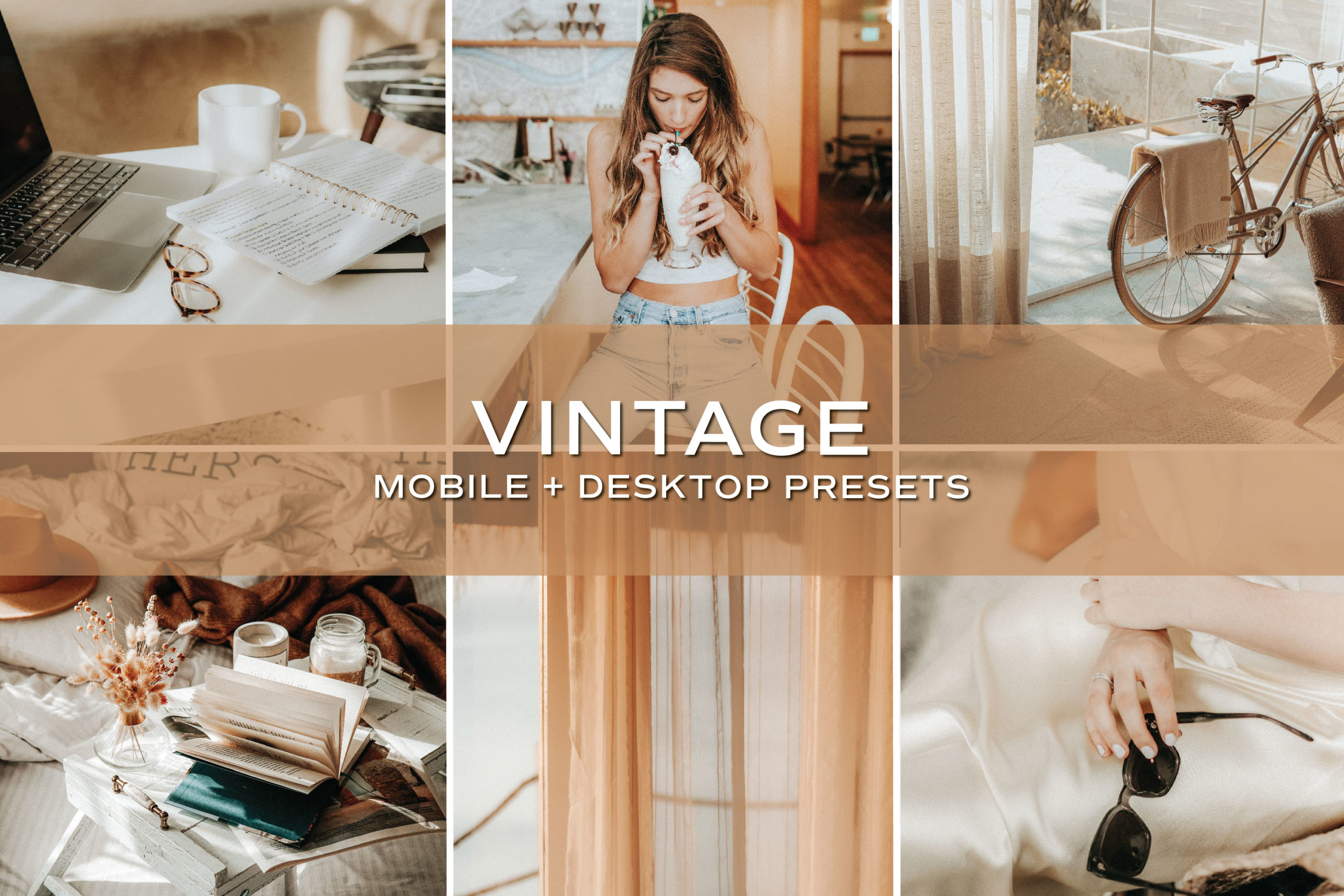 5 Vintage Lightroom Presets | Mobile + Desktop