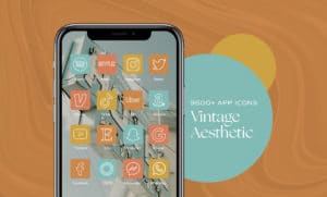 9500+ Vintage iOS App Icons
