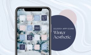 10,000+ Winter iOS App Icons