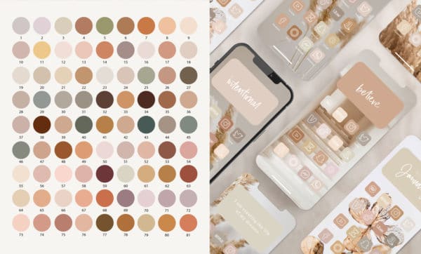 1 Million+ Neutral Tones iOS App Icons - Image 3