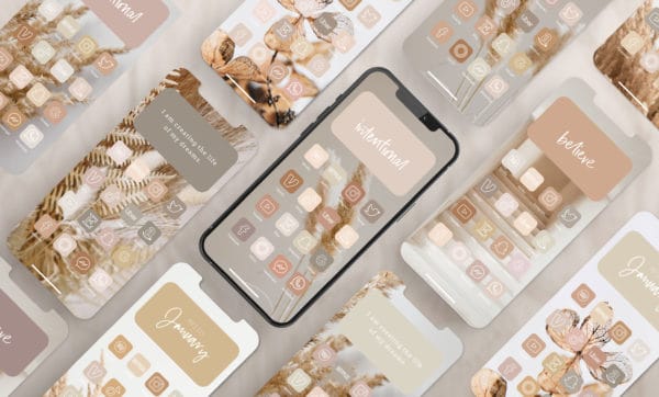 1 Million+ Neutral Tones iOS App Icons - Image 8