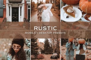 5 Rustic Lightroom Presets | Mobile + Desktop