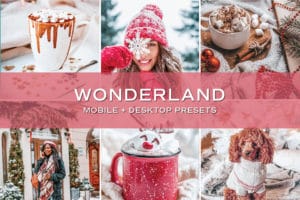 5 Wonderland Lightroom Presets | Mobile + Desktop