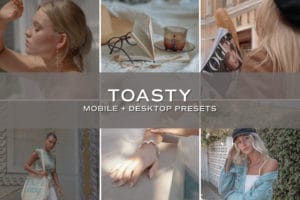 5 Toasty Lightroom Presets | Mobile + Desktop